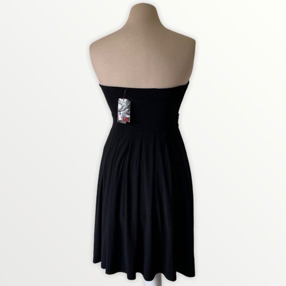 NWT WHBM Beaded Strapless Mini Dress - Picture 3 of 6